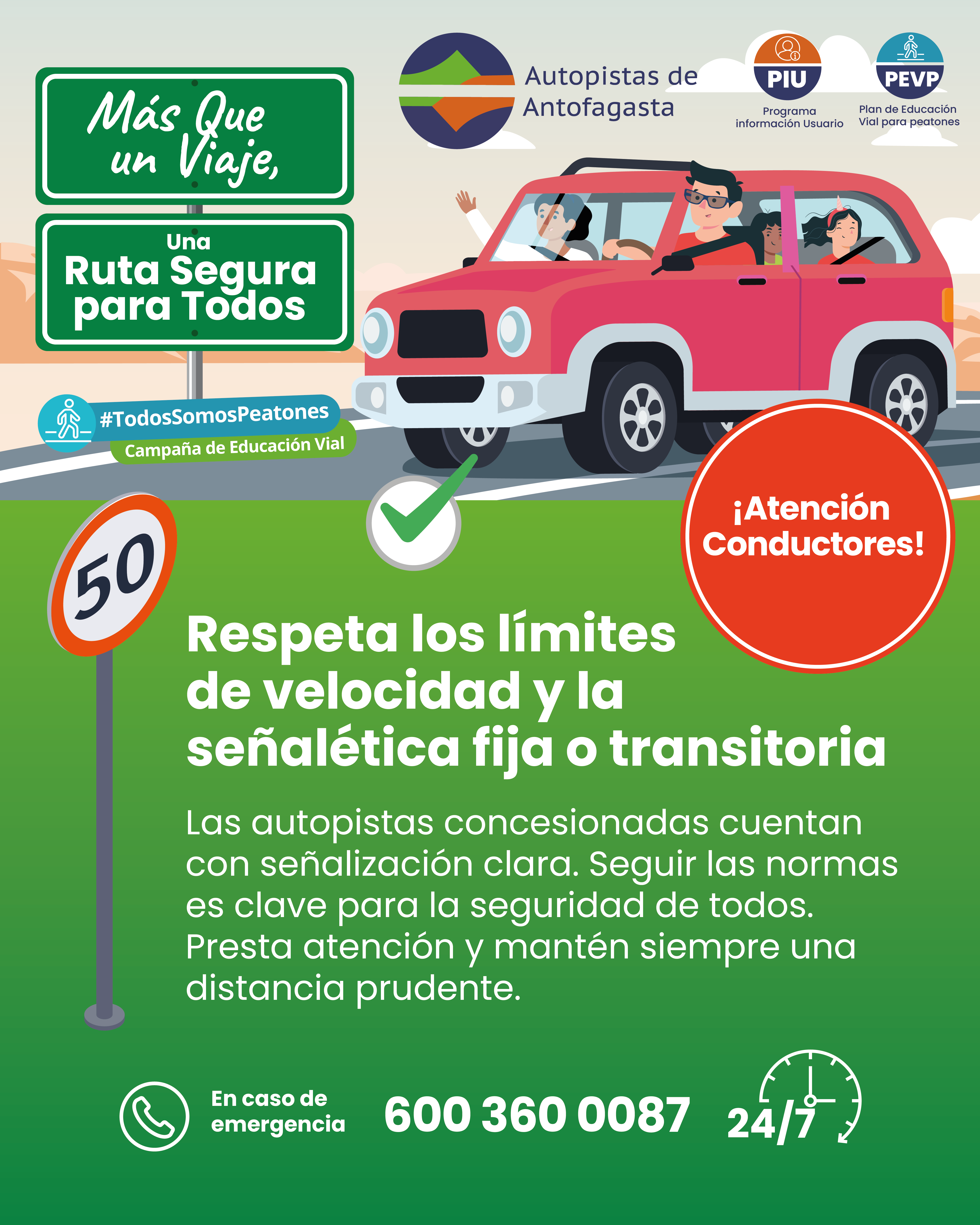 Una Ruta segura para todos
