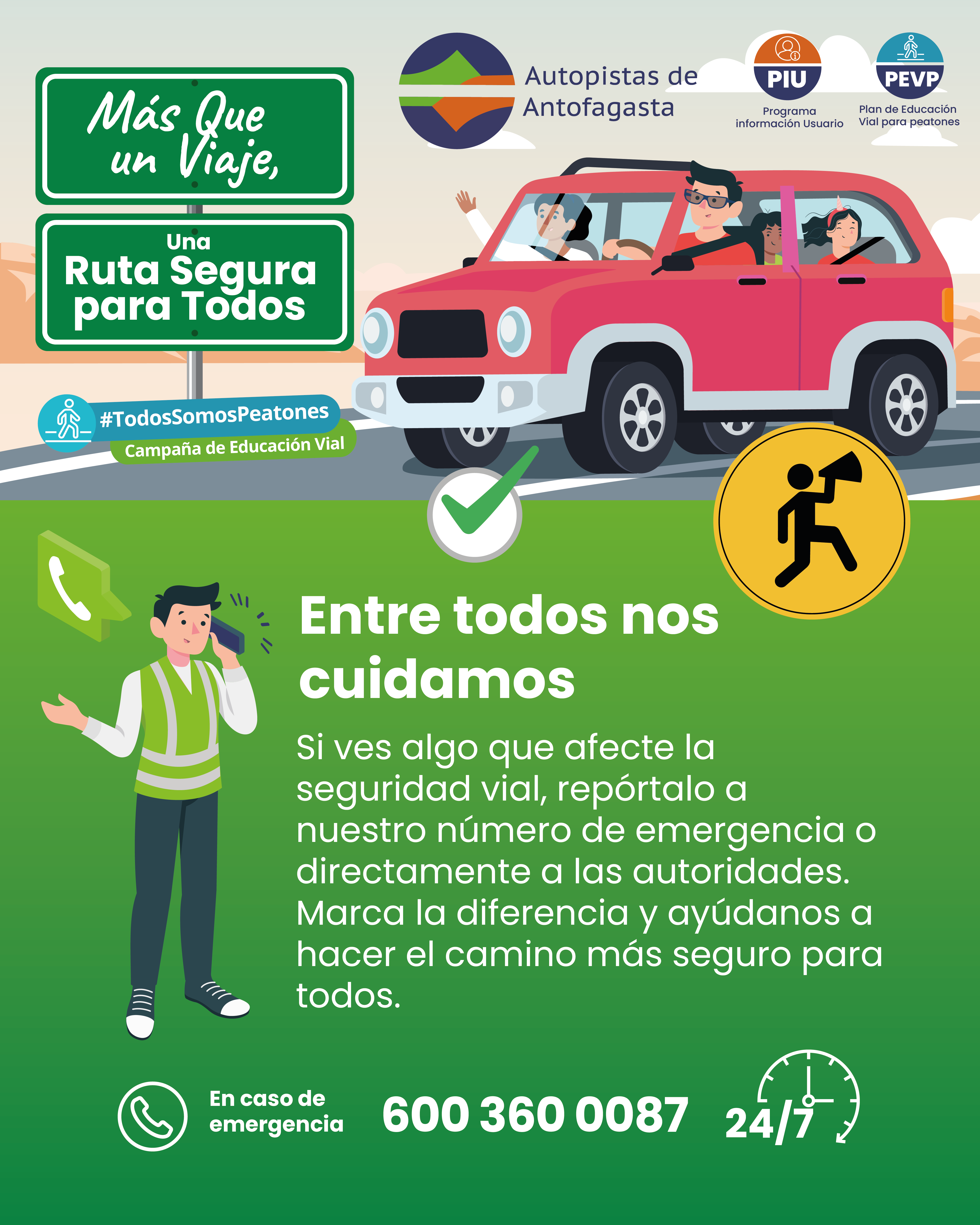 Una Ruta segura para todos