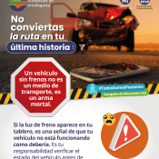 “No conviertas la ruta en tu última historia”: Autopistas de Antofagasta lanza su campaña de octubre