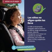 En estas fiestas, volver es el mejor regalo: Reforzamos la campaña de educación vial en diciembre